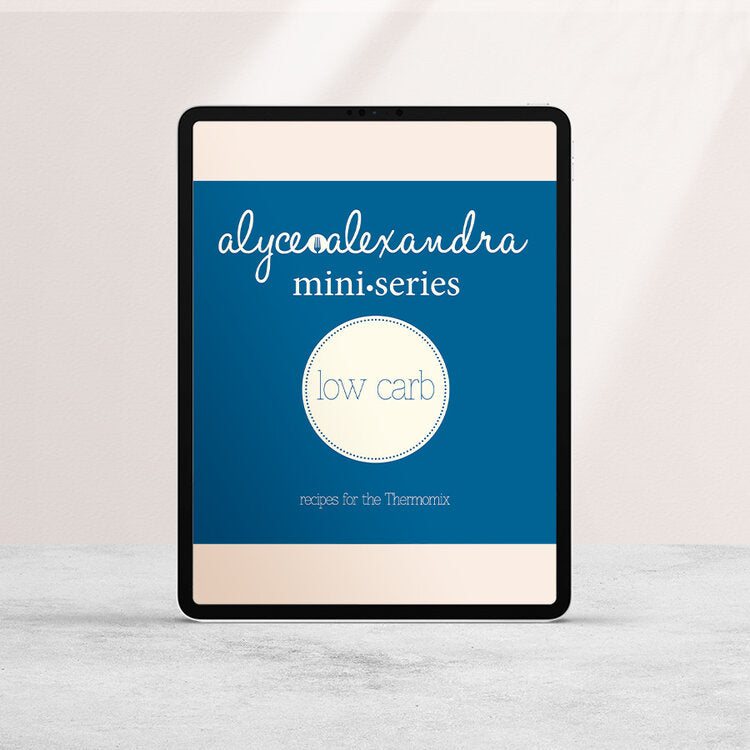 Low Carb Keto Thermomix Recipes digital cookbook cover
