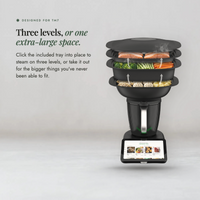 Designed for TM7: three levels, or one extra-large space in the Varoma