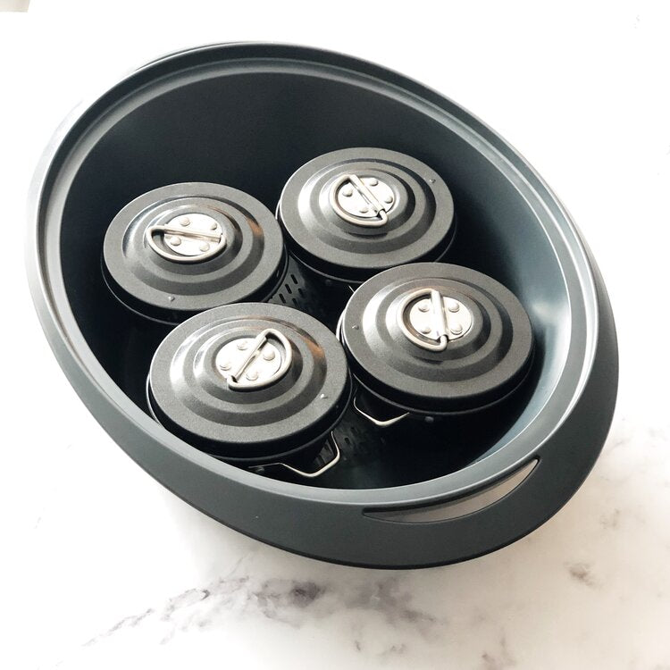 Mini non-stick steamer for the Thermomix Varoma or slow cooker