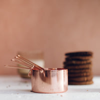 Copper Measuring Cups | 4 Piece Set