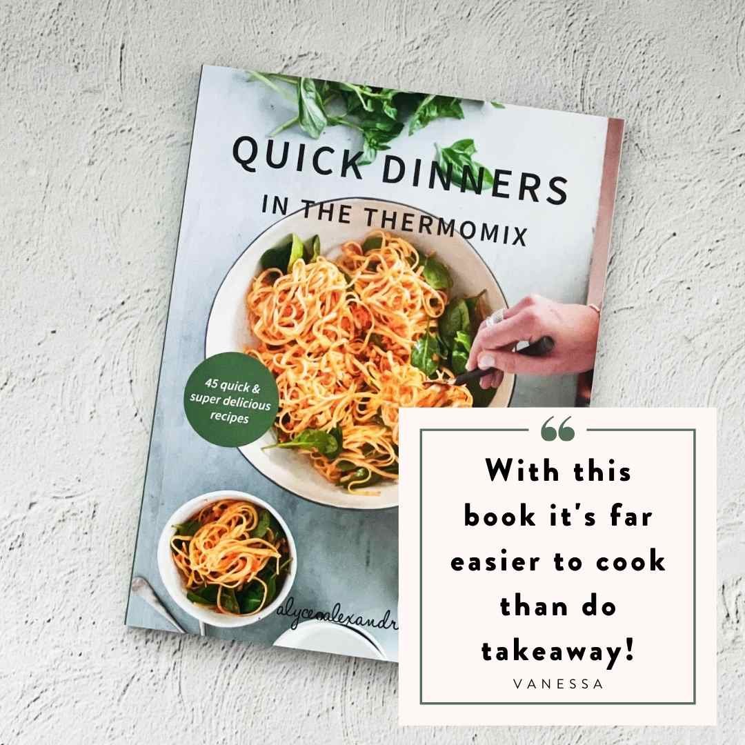 Reader review of Quick Dinners in the Thermomix cookbook