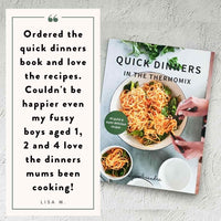 Quick Dinners in the Thermomix customer testimonial