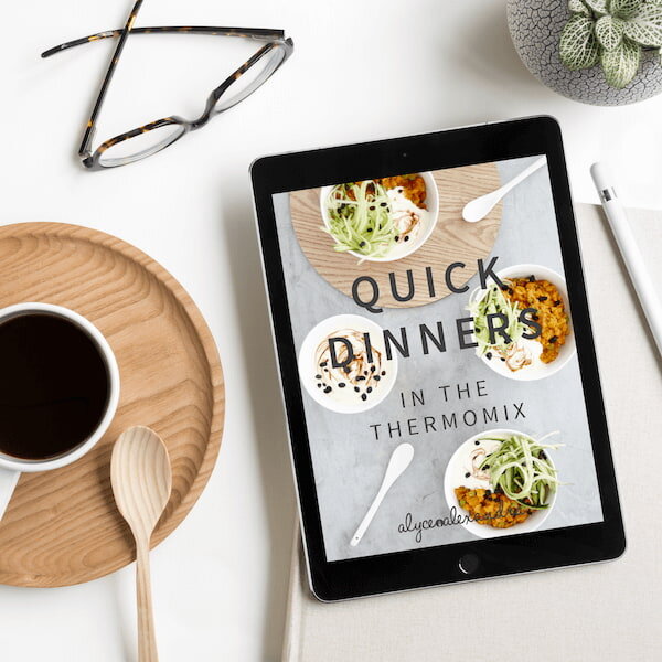 Quick Dinners in the Thermomix digital cookbook cover
