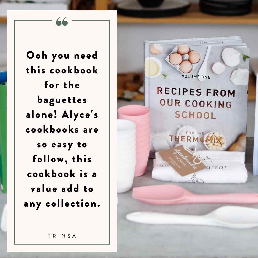 Reader review of Recipes From Our Cooking School