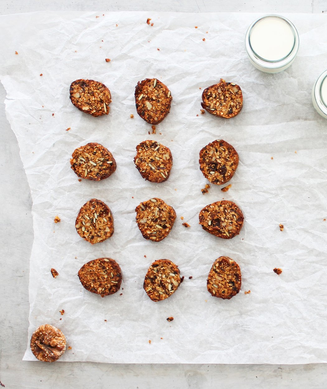 Orange and fig biscuits from Recipes From Our Cooking School for Thermomix