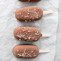 Silicone ice cream moulds