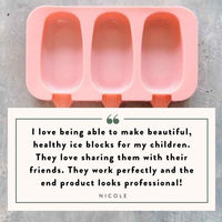 Silicone ice cream moulds review