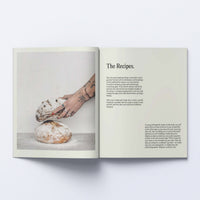 Simple Sourdough open at The Recipes section opener, with a sourdough loaf of bread photograph