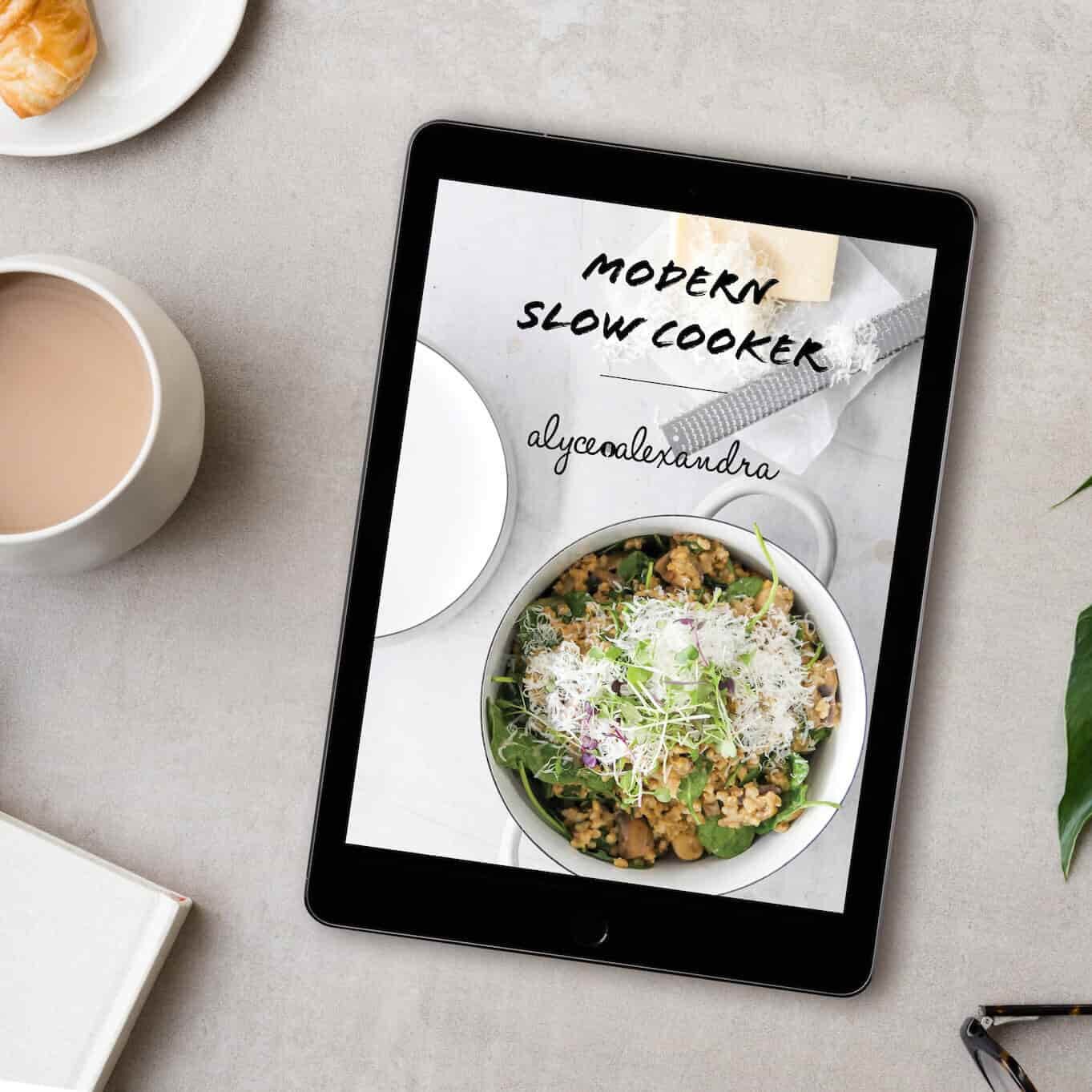 Slow Cooker Recipes with Thermomix-prep options digital cookbook cover