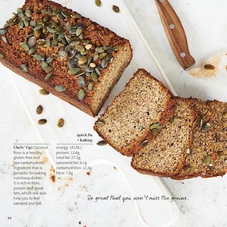 Healthy meal from Super Healthy Recipes, cookbook for Thermomix