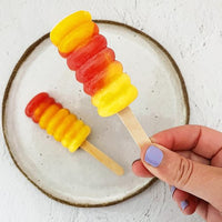 Swirl ice cream moulds set