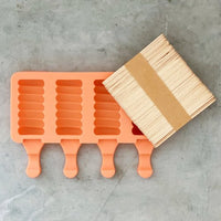 Swirl ice cream moulds