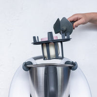 Dimensions of the Thermo Baby Bottle Warmer: 16.6 cm wide and 11.3 cm tall