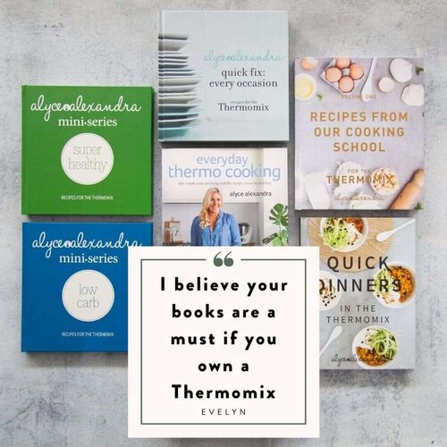 Thermomix cookbooks in the bundle