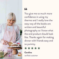 Thermomix cookbook bundle customer testimonial