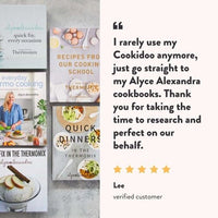Alyce Alexandra Thermomix cookbooks with Cookidoo