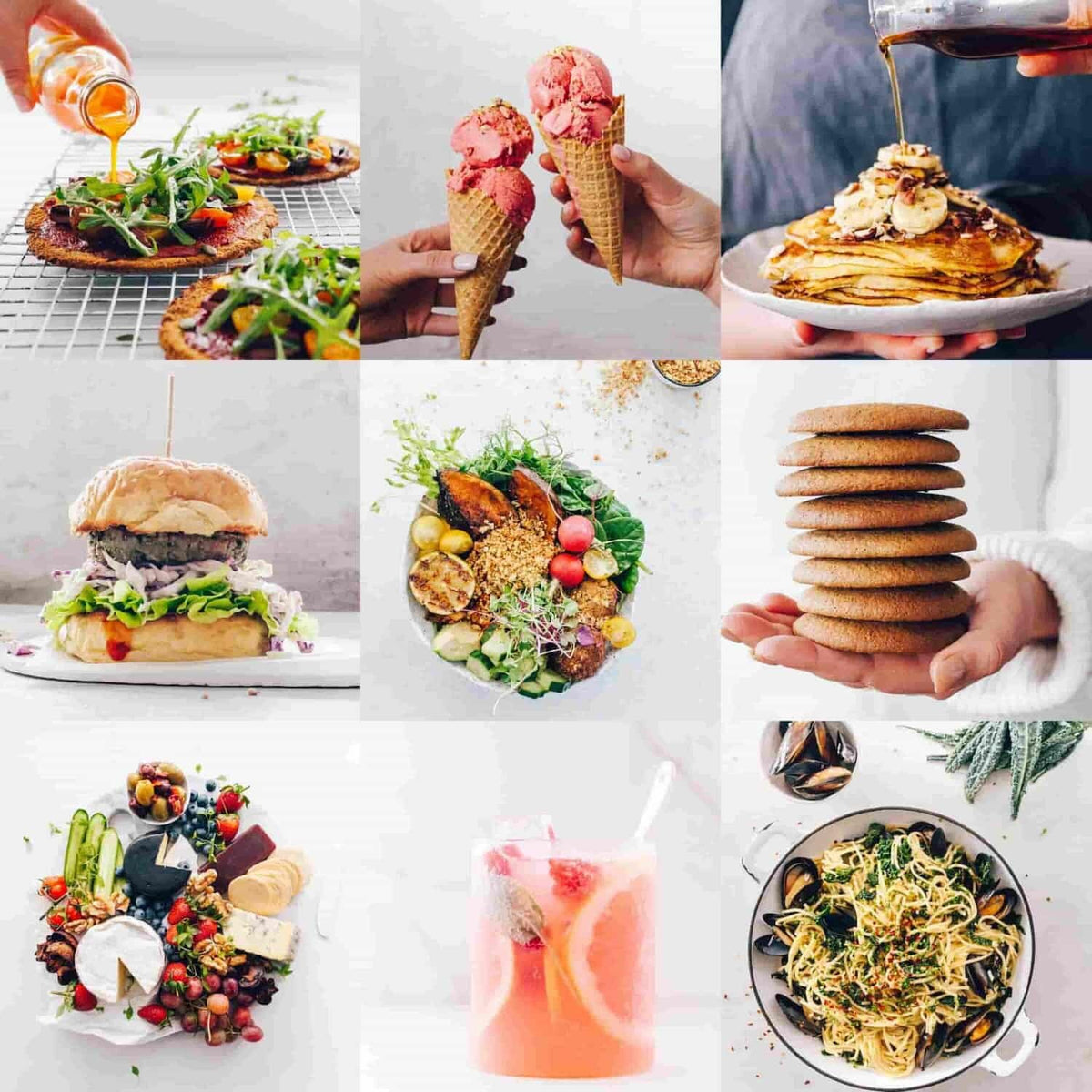 Recipe spread from Thermo Cooker Fresh Favourites for Thermomix