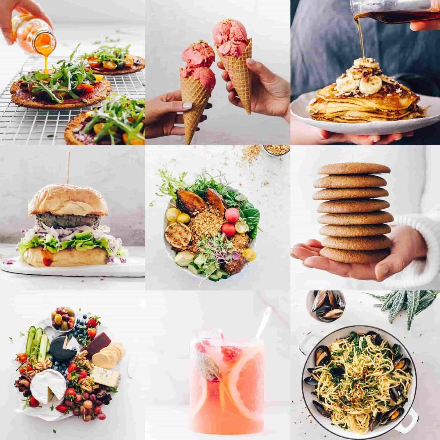 Recipe spread from Thermo Cooker Fresh Favourites for Thermomix