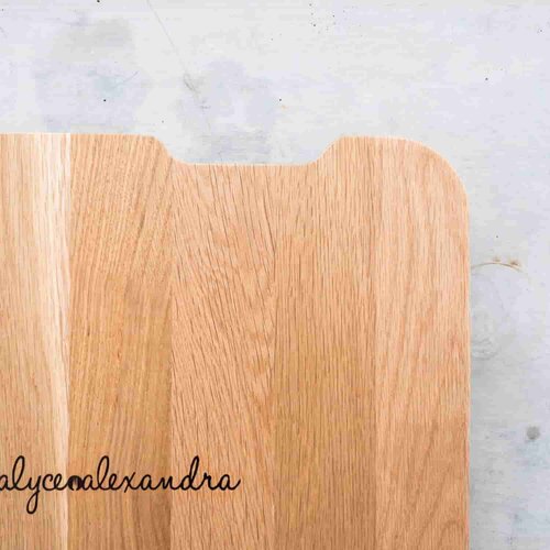 Thermo Deluxe Slide Board with the alyce alexandra name engraved along the edge