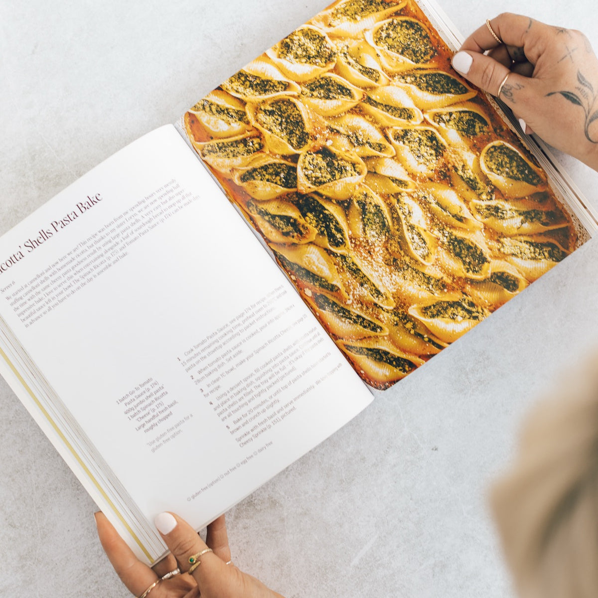 Thermo Plant-Based open at a pesto tart recipe
