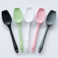 Thermo spoon spatula in use with a Thermomix