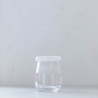 Pot-set glass yoghurt jar 150ml