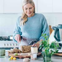 Gluten-free bread baked from Wholesome Gluten-Free Bread for Thermomix