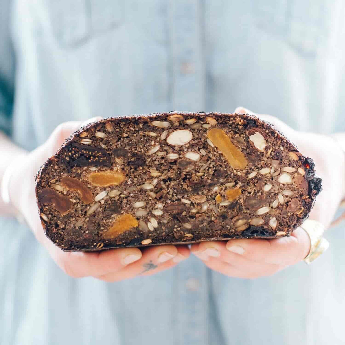 Gluten free bread made in the Thermomix