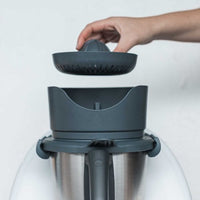 Fresh juice made with the WunderJuicer attachment for Thermomix