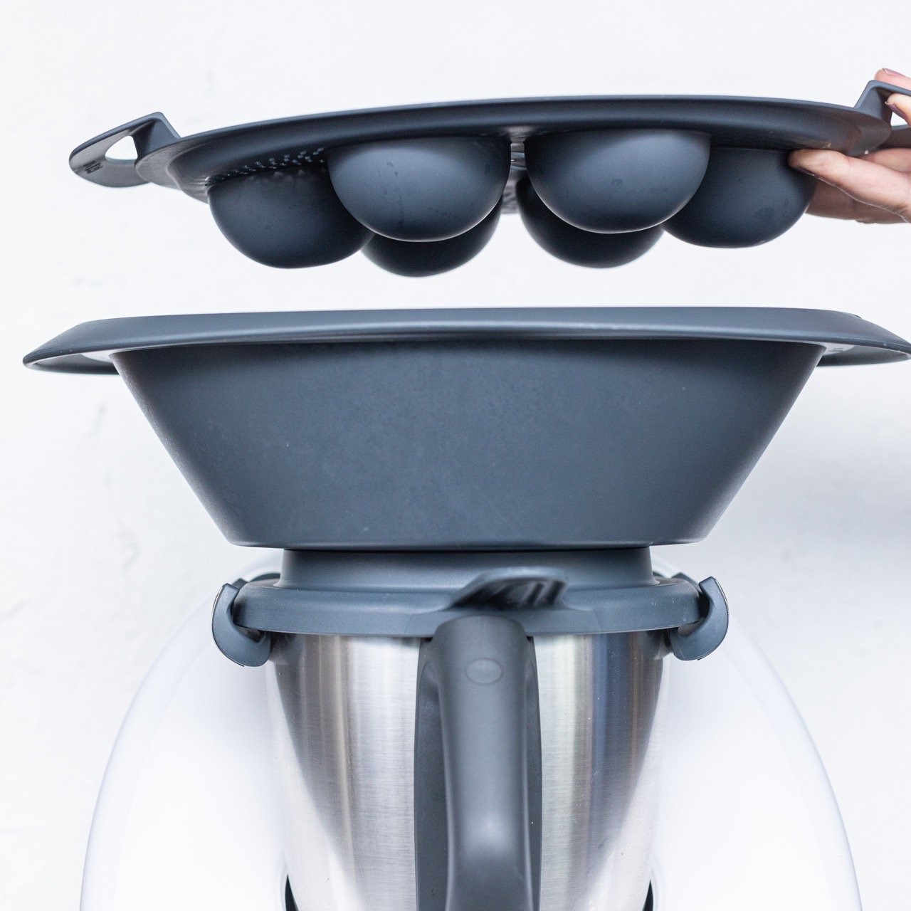 WunderPoach six egg poacher insert for the Thermomix Varoma
