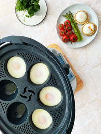 WunderPoach six egg poacher insert for the Thermomix Varoma