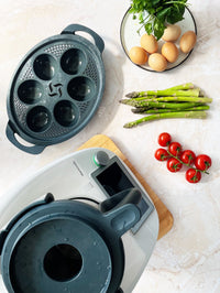 WunderPoach six egg poacher insert for the Thermomix Varoma