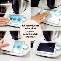 WunderScreen protecting the touchscreen of a Thermomix TM6