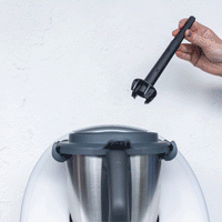 WunderSlicer slicing vegetables for Thermomix