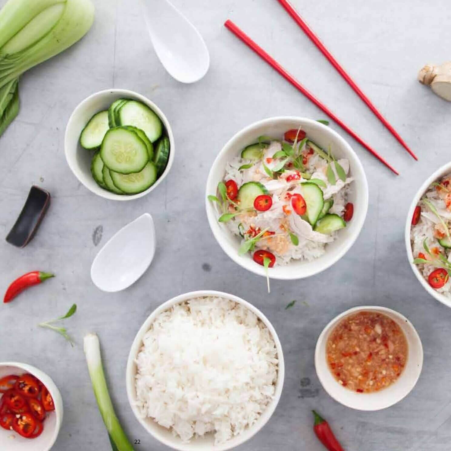 Thermomix Yum Cha Class Booklet page