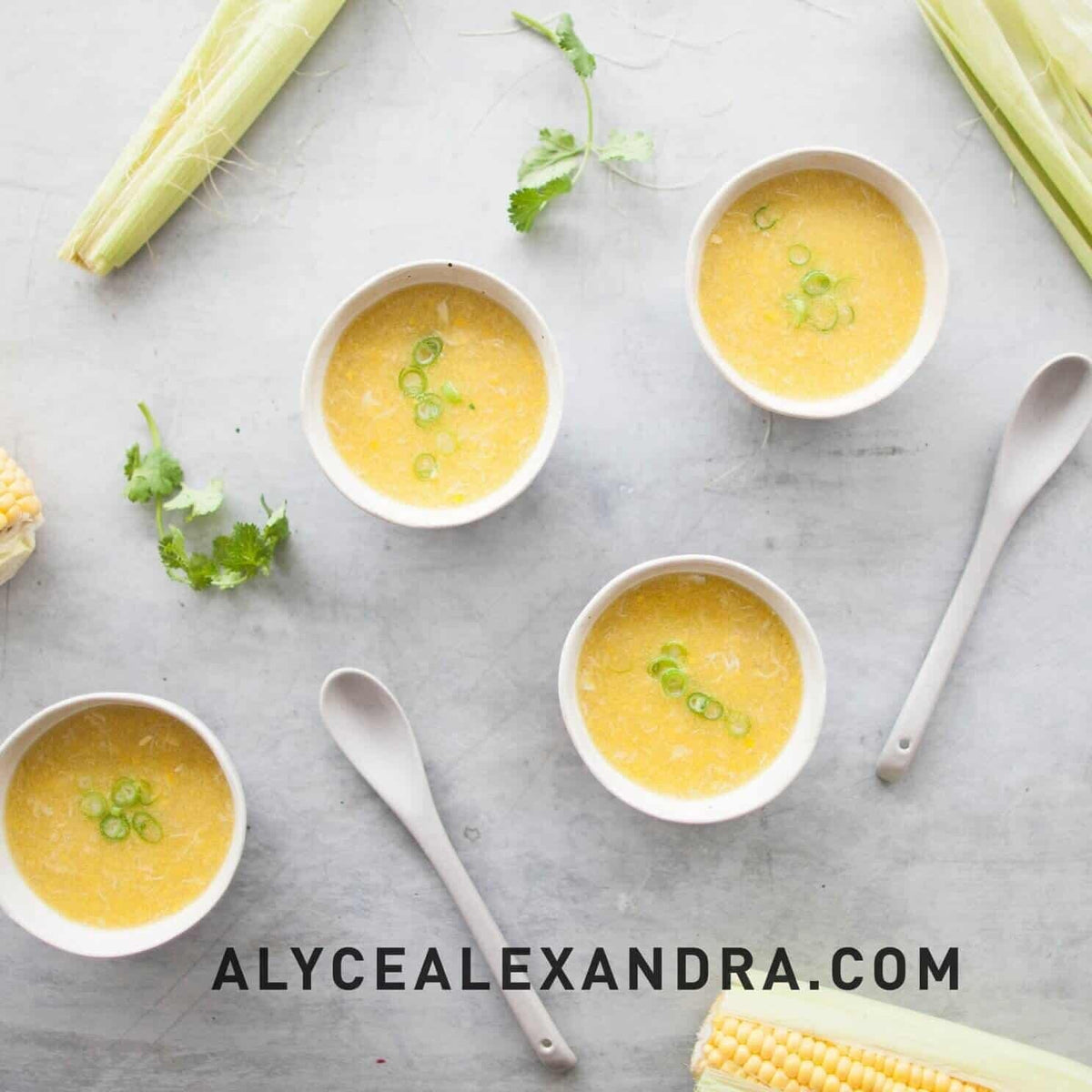 Chicken and corn soup from the Thermomix Yum Cha Class Booklet